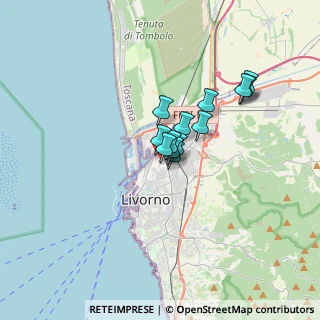 Mappa Via Genova, 57122 Livorno LI, Italia (2.13769)