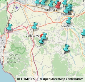 Mappa Via Garibaldi, 56043 Fauglia PI, Italia (11.428)