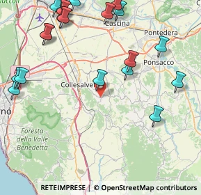 Mappa Via Garibaldi, 56043 Fauglia PI, Italia (11.4185)