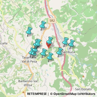 Mappa Strada del Cerro, 50028 Tavarnelle Val di Pesa FI, Italia (1.41308)