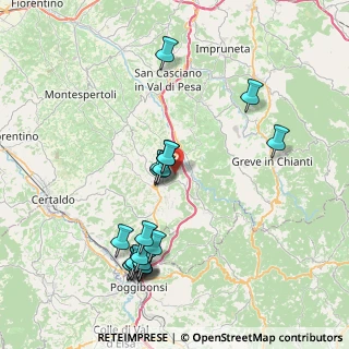 Mappa Strada del Cerro, 50028 Tavarnelle Val di Pesa FI, Italia (8.595)