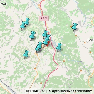 Mappa Strada del Cerro, 50028 Tavarnelle Val di Pesa FI, Italia (3.06077)
