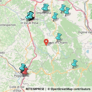 Mappa Strada Rignana, 50028 Tavarnelle Val di Pesa FI, Italia (12.461)