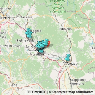 Mappa Sette Ponti Levante, 52024 Loro Ciuffenna AR, Italia (9.23462)