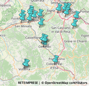 Mappa Via Montebello-Benintendi, 50052 Certaldo FI, Italia (18.895)