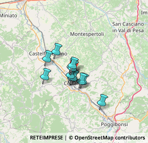 Mappa Via Montebello-Benintendi, 50052 Certaldo FI, Italia (4.04538)