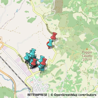 Mappa Via Montebello-Benintendi, 50052 Certaldo FI, Italia (1.03846)