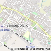 Mapa Sansepolcro