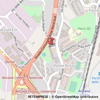 Mappa Piazza Salvo D'Acquisto, 29, 60122 Ancona, Ancona (Marche)