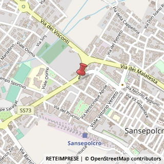 Mappa Via dei Lorena, 29, 52037 Sansepolcro, Arezzo (Toscana)