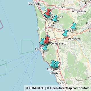 Mappa Via di Vallin Buio, 57121 Livorno LI, Italia (13.54429)
