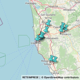 Mappa Via di Vallin Buio, 57121 Livorno LI, Italia (12.02308)