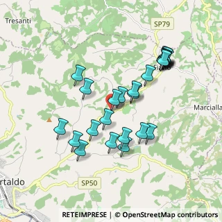 Mappa Certaldo, 50052 Il Pino FI, Italia (1.82)