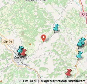 Mappa Certaldo, 50052 Il Pino FI, Italia (6.468)