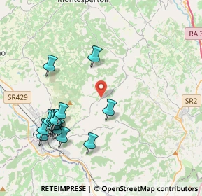 Mappa LOC. MONTIGLIANO PINO, 50052 Certaldo FI, Italia (4.595)
