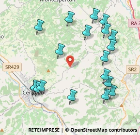 Mappa LOC. MONTIGLIANO PINO, 50052 Certaldo FI, Italia (4.78474)