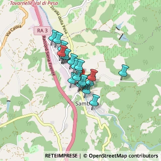 Mappa Pista Ciclopedonale della Pesa, 50028 Tavarnelle Val di Pesa FI, Italia (0.5735)