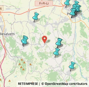 Mappa Via XXI Aprile, 56040 Crespina Lorenzana PI, Italia (5.55643)