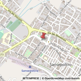 Mappa Viale diaz armando 2, 52037 Sansepolcro, Arezzo (Toscana)