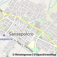 Mapa Sansepolcro