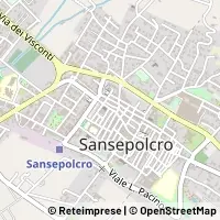 Karte Sansepolcro