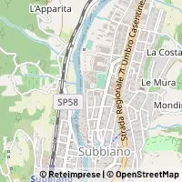 Mapa Subbiano