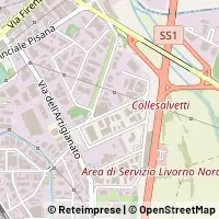 地図 Livorno
