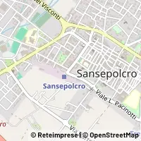 Mapa Sansepolcro