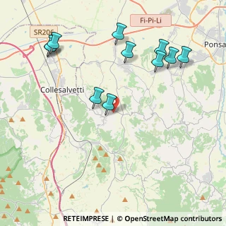 Mappa Via Querciole, 56043 Fauglia PI, Italia (4.84636)