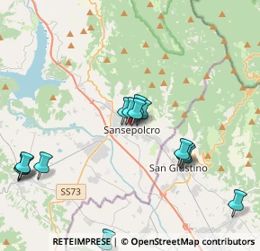 Mappa Via del Pentolo, 52037 Sansepolcro AR, Italia (4.30071)