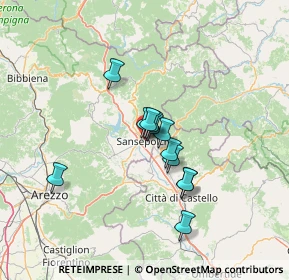 Mappa Via del Pentolo, 52037 Sansepolcro AR, Italia (9.63167)
