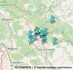 Mappa Via del Pentolo, 52037 Sansepolcro AR, Italia (7.77583)
