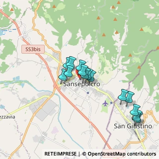 Mappa Via del Pentolo, 52037 Sansepolcro AR, Italia (1.60214)