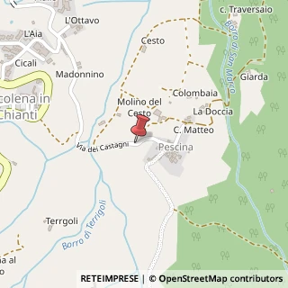 Mappa Localita' ponte agli stolli 117, 50063 Greve in Chianti, Firenze (Toscana)