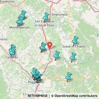 Mappa Via Bramante, 50132 Barberino Tavarnelle FI, Italia (11.253)