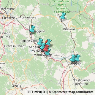 Mappa Via della Penna Alta, 52028 Terranuova Bracciolini AR, Italia (12.27923)