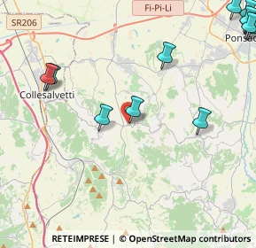 Mappa 56040 Botteghino PI, Italia (6.57308)