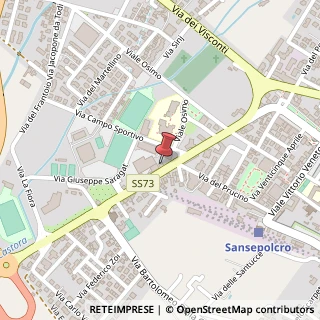 Mappa Via Senese Aretina, 10, 52037 Sansepolcro, Arezzo (Toscana)