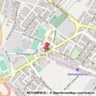 Mappa SS73, 20, 52037 Sansepolcro, Arezzo (Toscana)