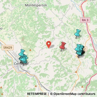 Mappa Via Pino Strada, 50052 Certaldo FI, Italia (5.474)