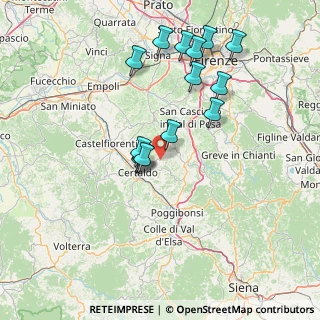 Mappa Via Pino Strada, 50052 Certaldo FI, Italia (14.90643)