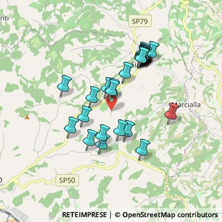 Mappa Via Pino Strada, 50052 Certaldo FI, Italia (1.715)