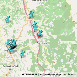 Mappa Via Bramante, 50028 Tavarnelle Val di Pesa FI, Italia (2.9635)