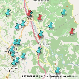 Mappa Via Bramante, 50028 Tavarnelle Val di Pesa FI, Italia (3.031)