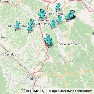 Mappa Via Bramante, 50028 Tavarnelle Val di Pesa FI, Italia (9.4625)