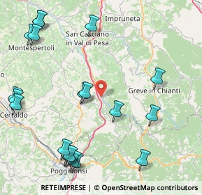 Mappa Via Bramante, 50028 Tavarnelle Val di Pesa FI, Italia (11.316)