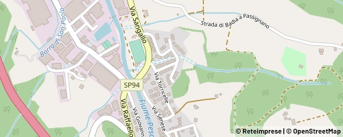 Mappa Tavarnelle Val di Pesa