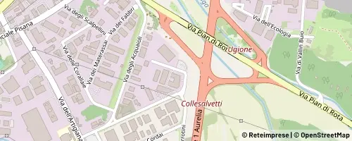 Mappa Livorno