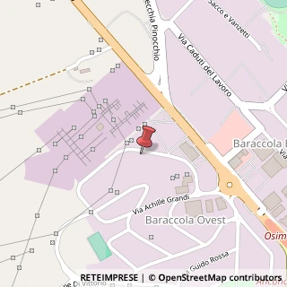 Mappa Via Achille Grandi, 60131 Ancona AN, Italia, 60131 Ancona, Ancona (Marche)