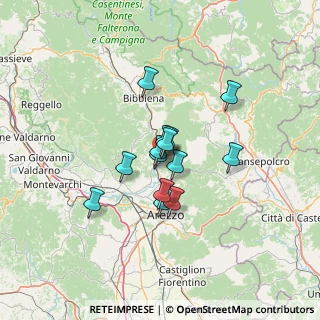 Mappa Località Lama, 52010 Capolona AR, Italia (9.06929)